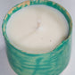 Hand Poured Ceramic Candle