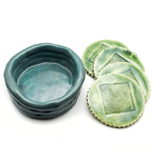 Ceramic Coaster Set