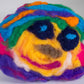 Felted Funky Face Pillow Family