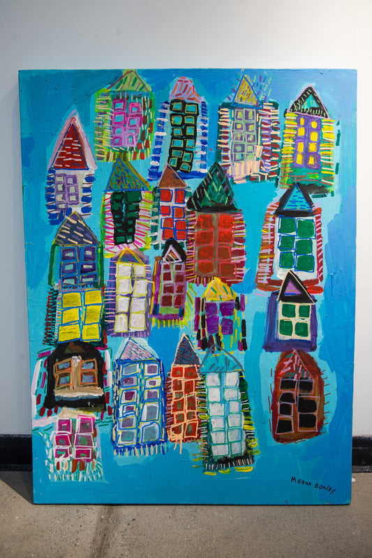 Light Blue Neighborhood (Happy Houses Series)