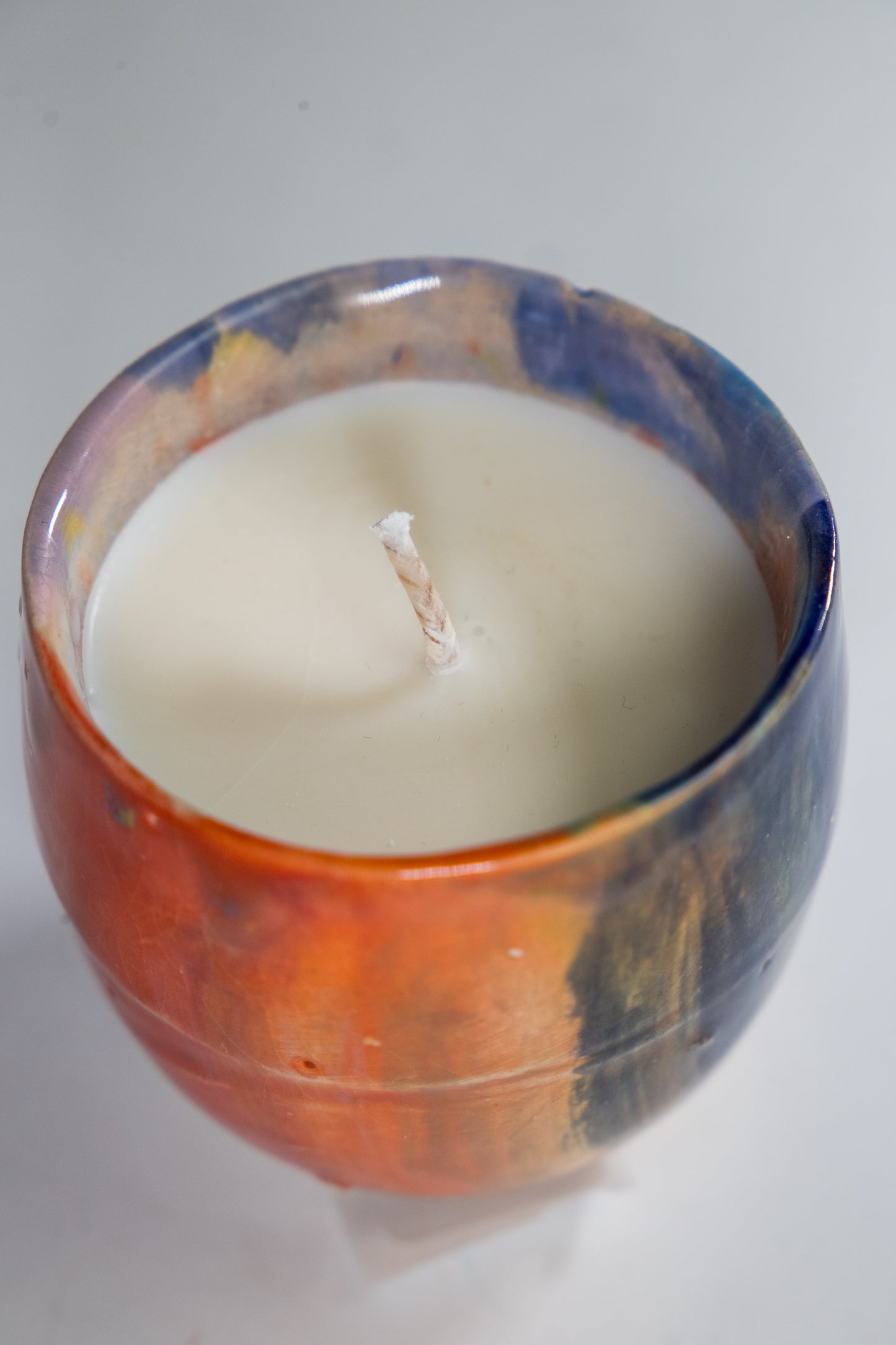 Hand Poured Ceramic Candle