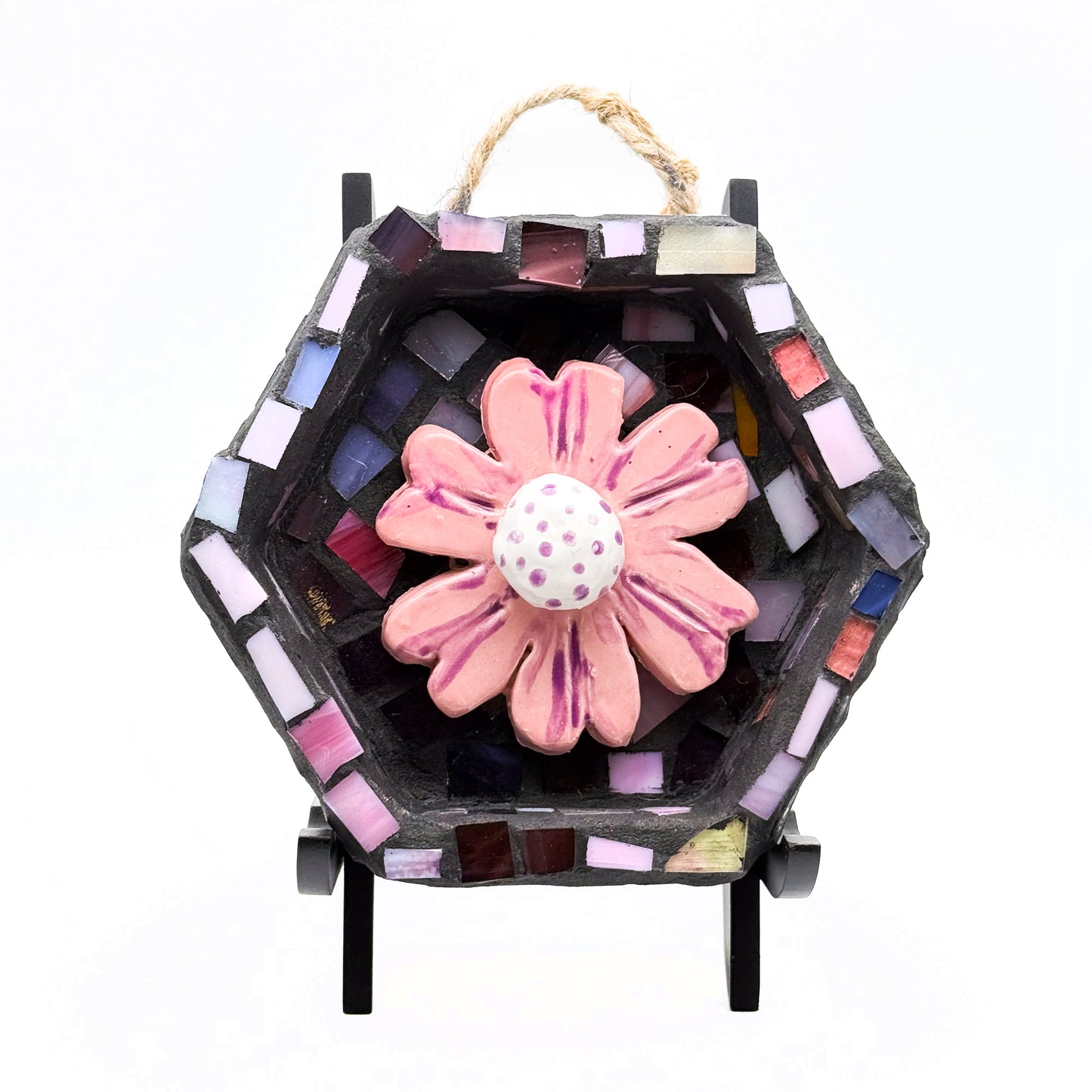 Ceramic Flower Mosaic