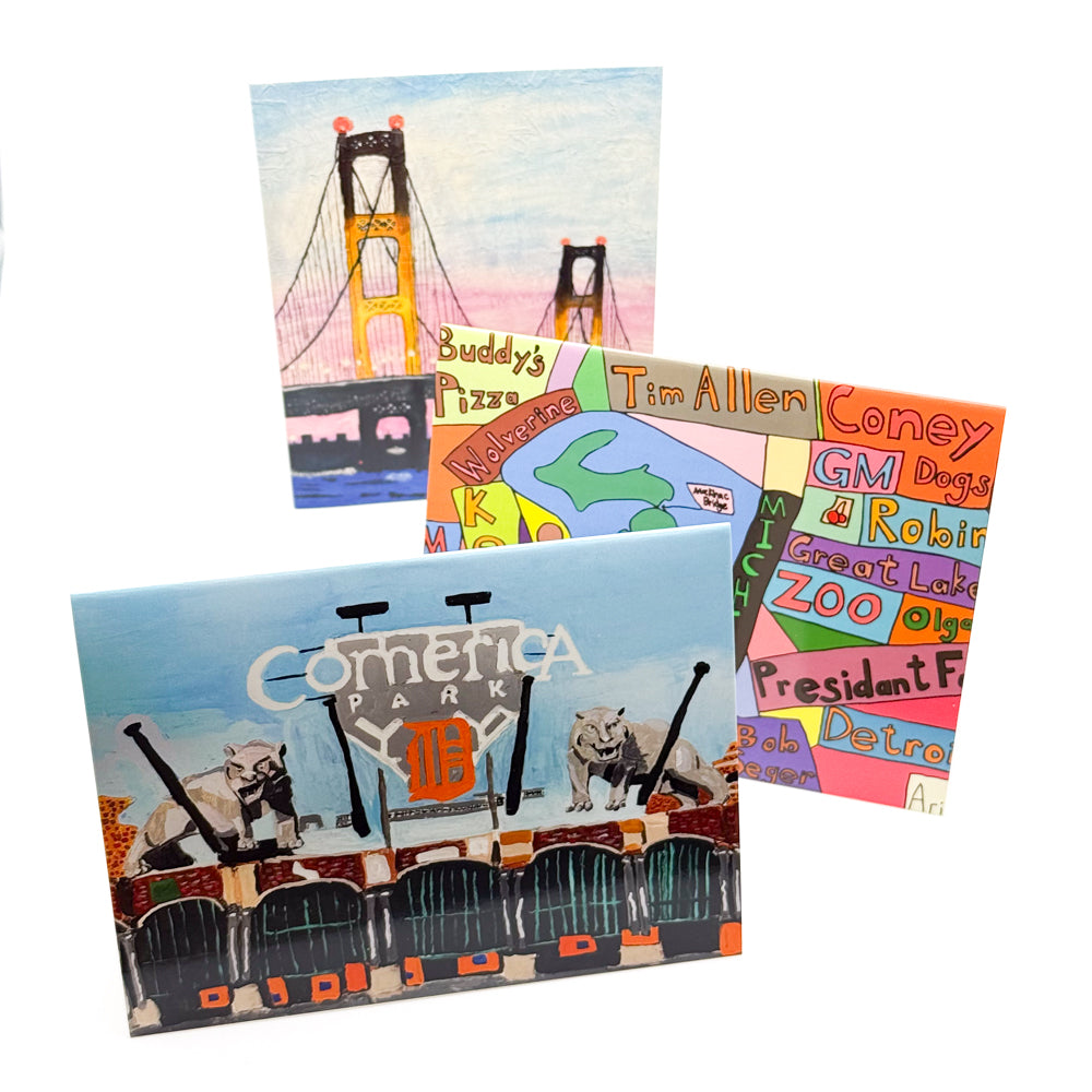 Michigan Greeting Card