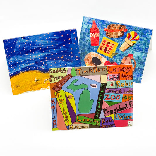 Michigan Greeting Card