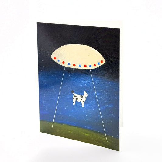 The Abduction Greeting Card