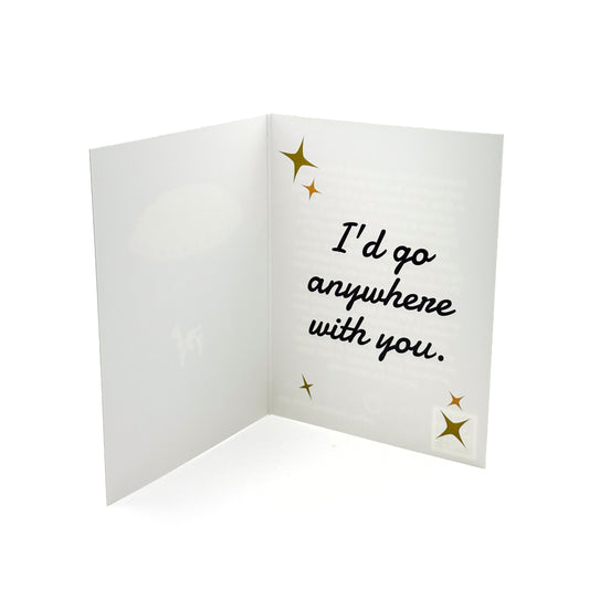 The Abduction Greeting Card