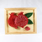 Ceramic Pomegranate Wall Art