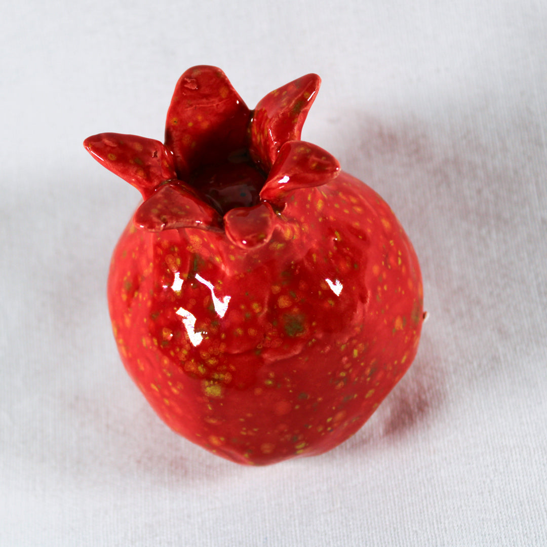 Ceramic Pomegranate Sculpture