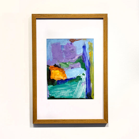 Painting of Building and House