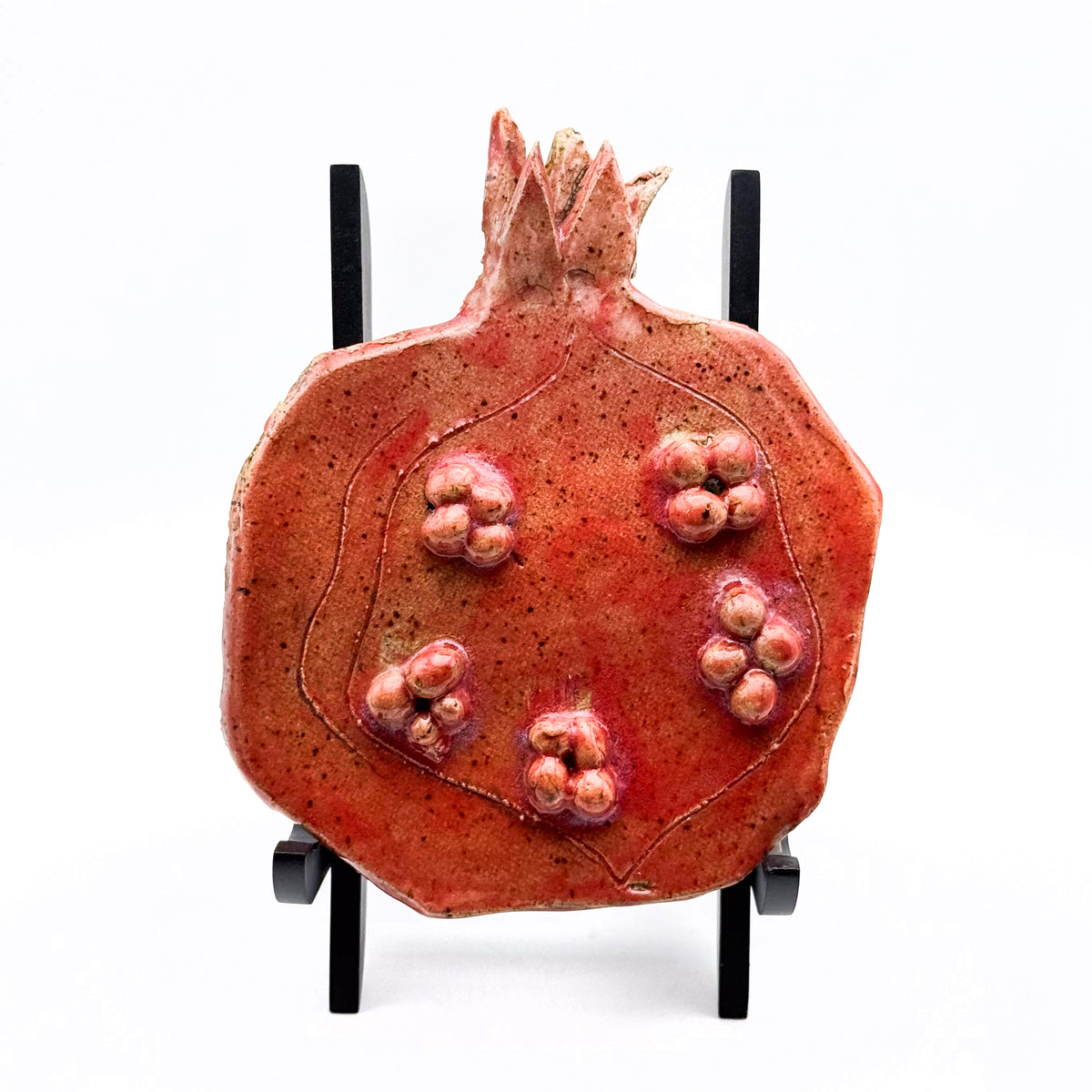 Ceramic Pomegranate Wall Hanging