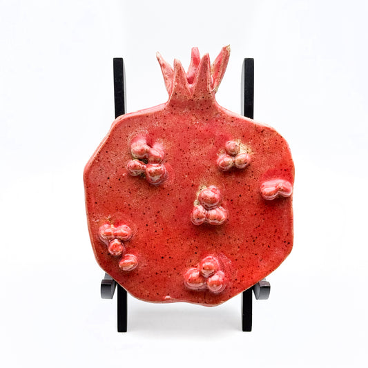 Ceramic Pomegranate Wall Hanging