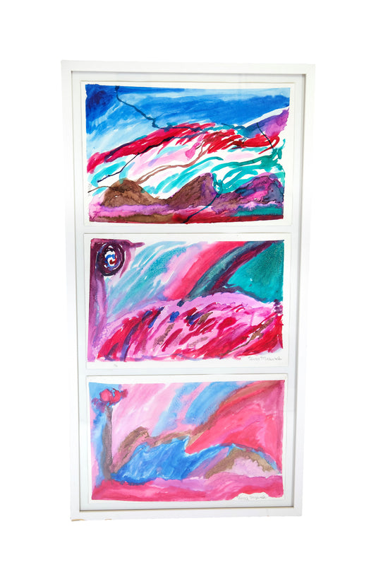 Colorful Skies Triptych