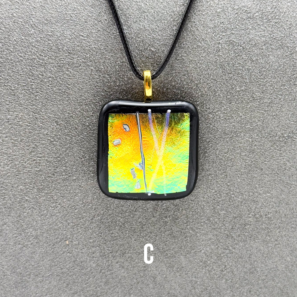 Glass Fused Necklace