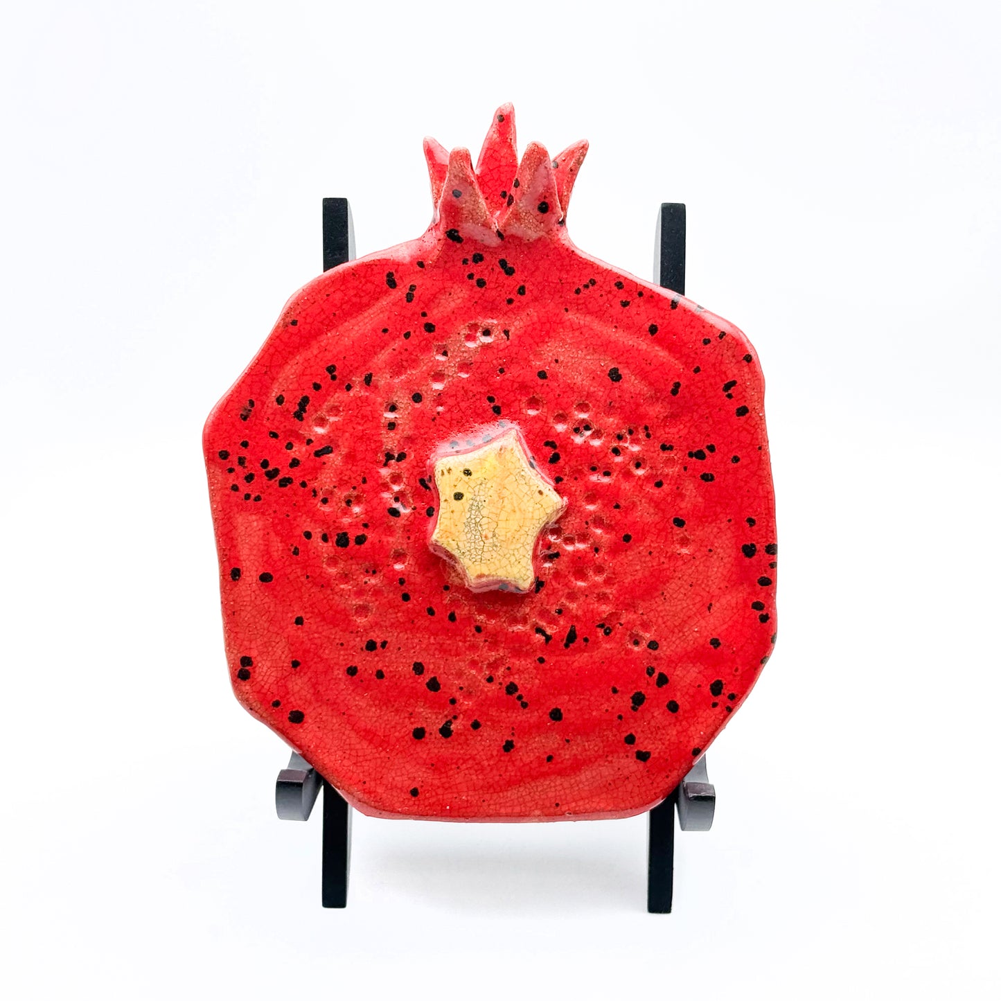 Ceramic Pomegranate Wall Hanging