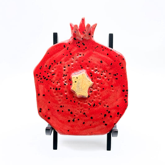 Ceramic Pomegranate Wall Hanging