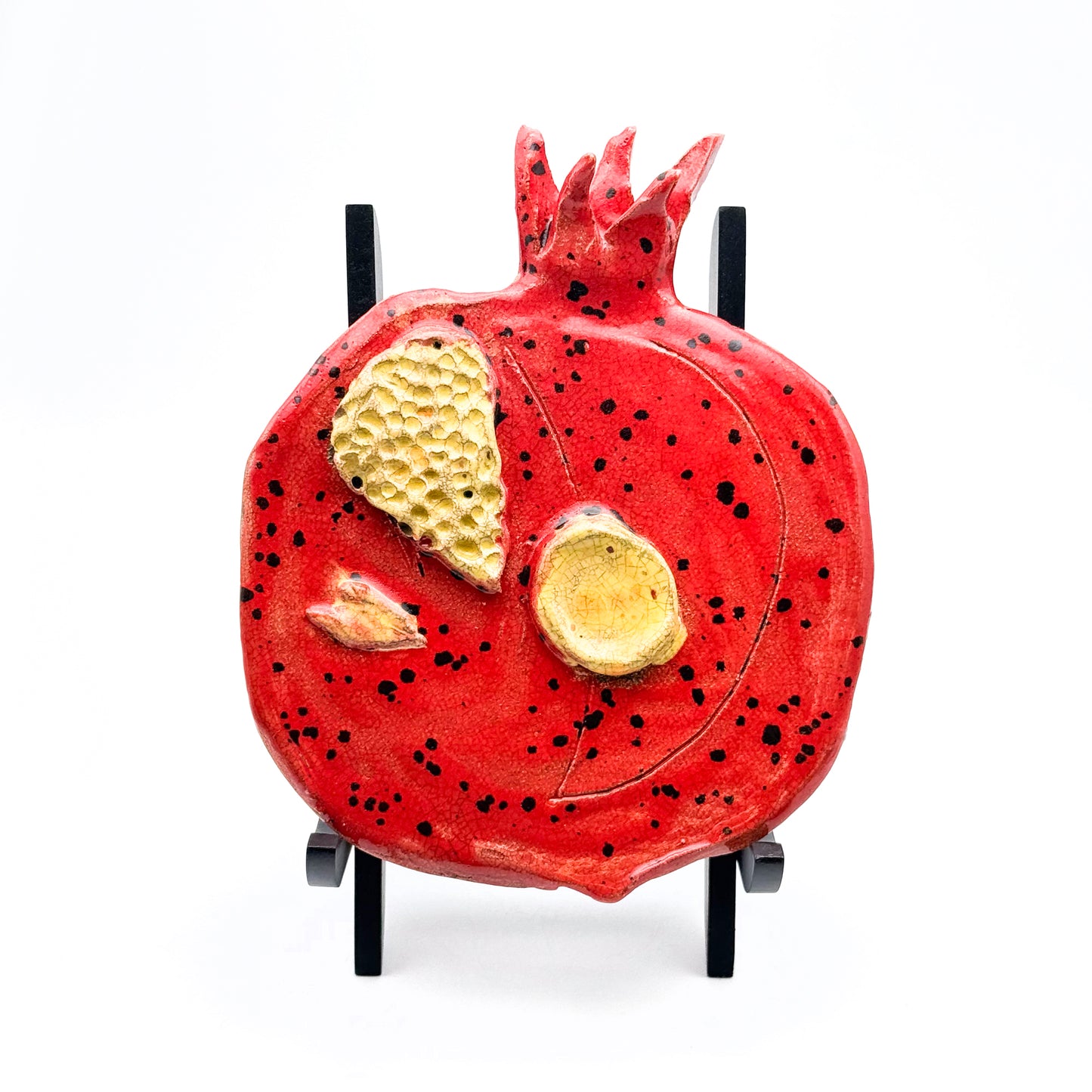 Ceramic Pomegranate Wall Hanging