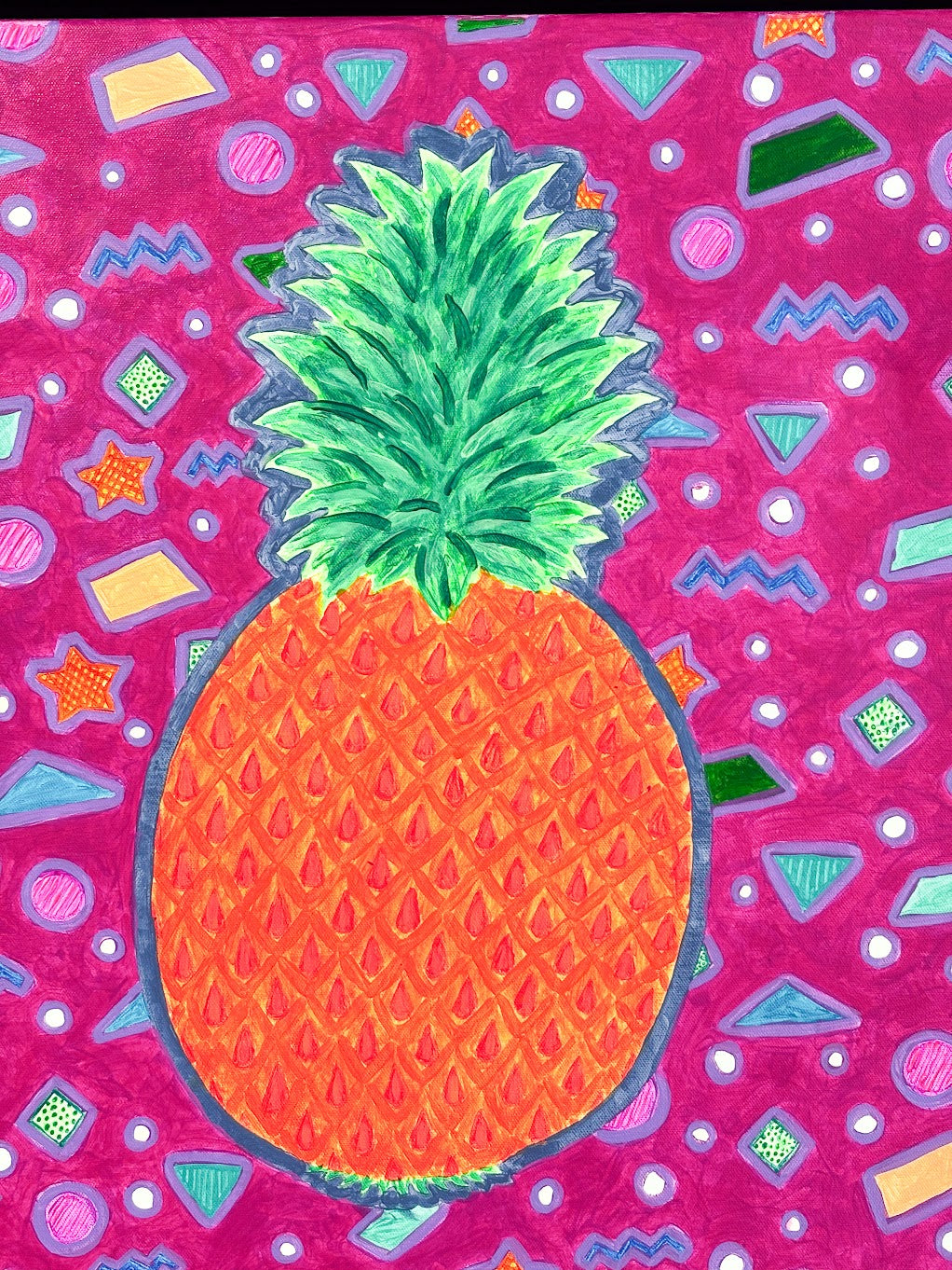 Neon Pineapple