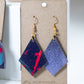 Abstract Geometric Dangle Earrings