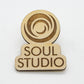 Wooden Soul Studio Pin